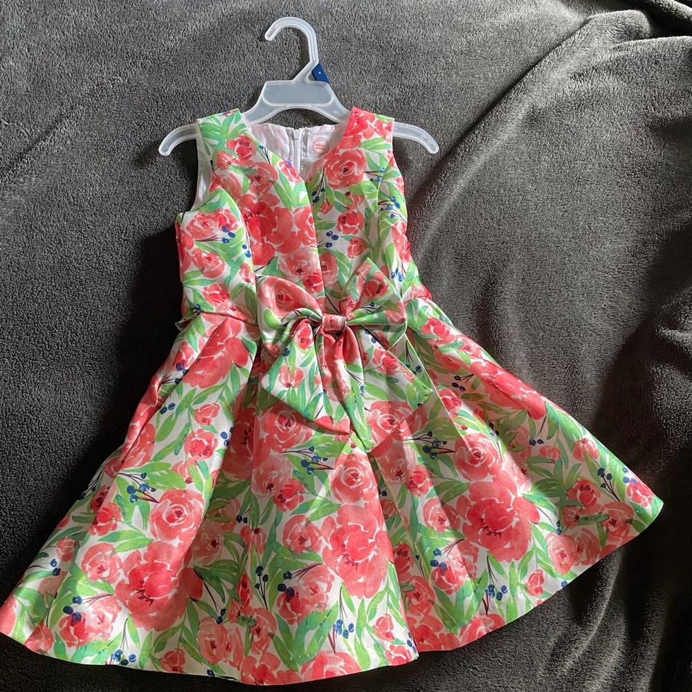 Wonder Nation Girls Spring Floral Dress